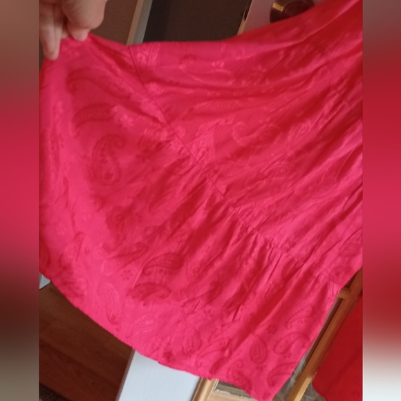 NWT Patti Palazzo Pant in Jacquard Magenta size Small - Picture 7 of 11